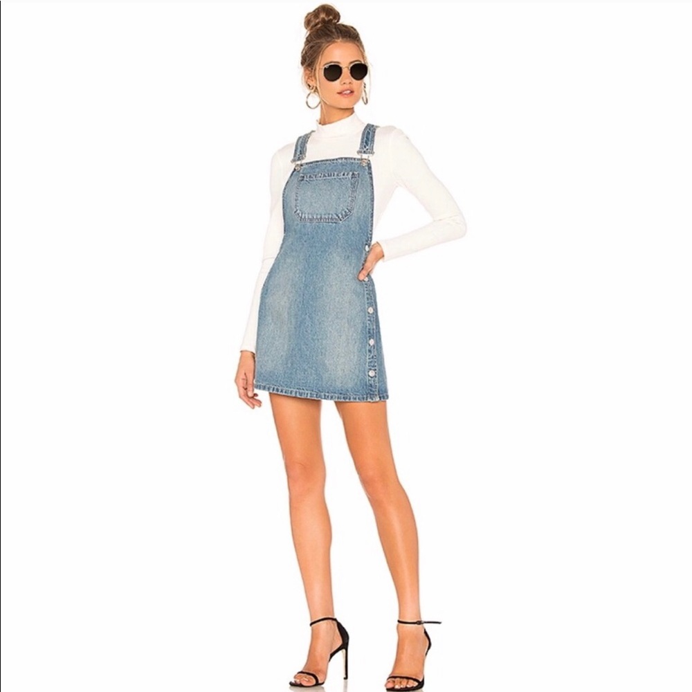 Free People Overall Skirt
